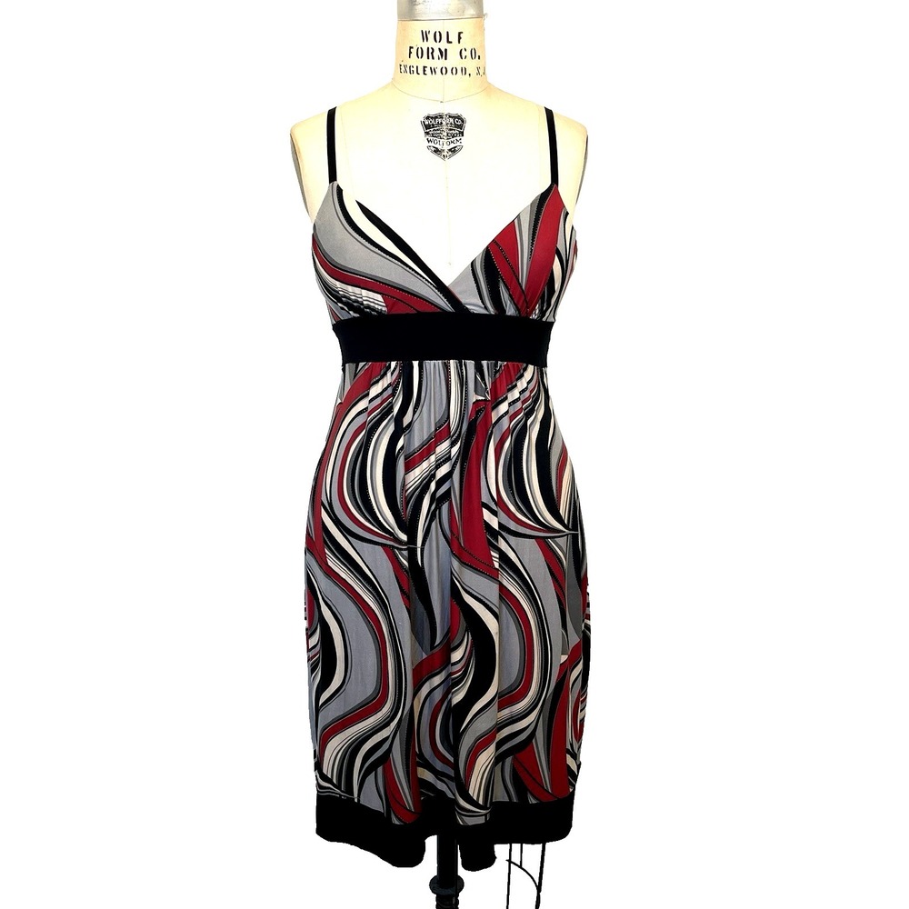 Vtg Womens Forever Y2K Babydoll Mini Dress Size L Artsy‎ Fairy Grunge 90s USA